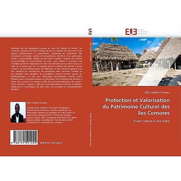 Protection et Valorisation du Patrimoine Culturel des îles Comores, MZE HAMADI Toiwilou