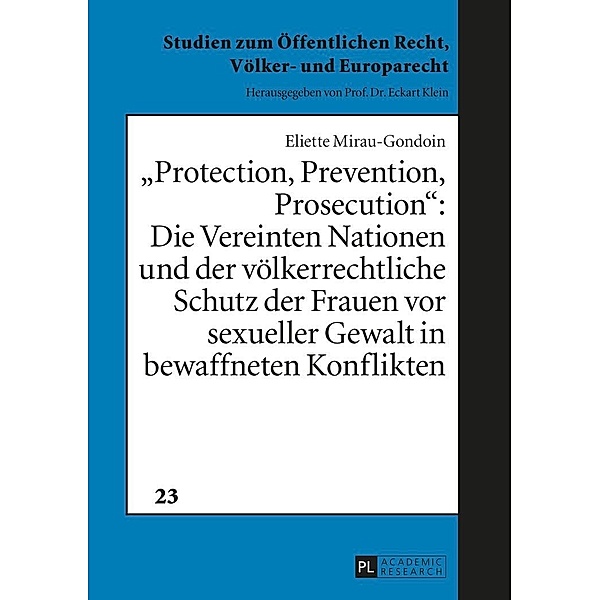 Protection, Prevention, Prosecution, Mirau-Gondoin Eliette Mirau-Gondoin