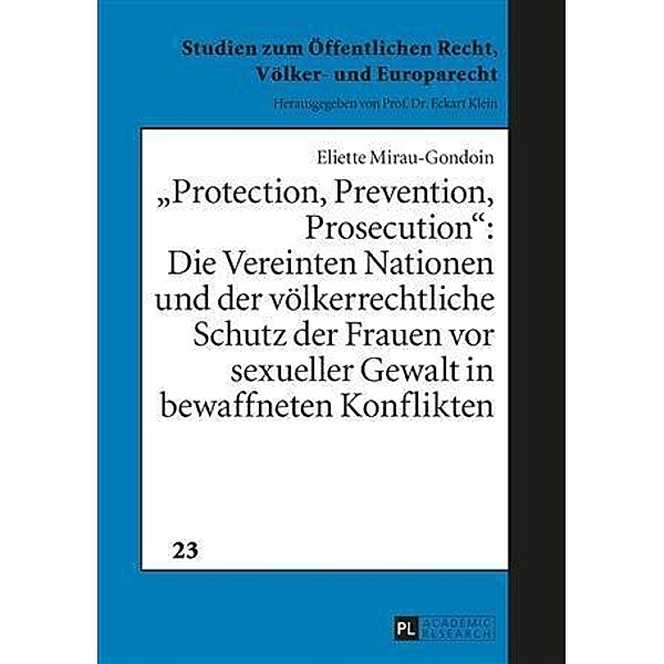Protection, Prevention, Prosecution, Eliette Mirau-Gondoin