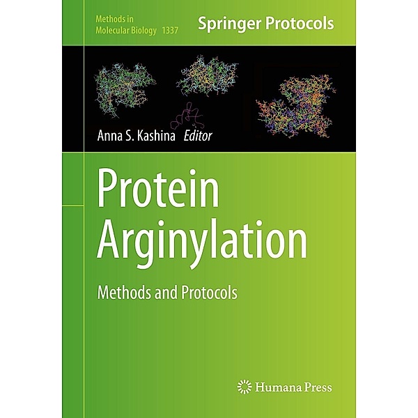 Protein Arginylation / Methods in Molecular Biology Bd.1337