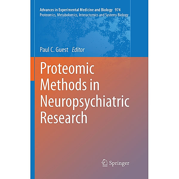 Proteomic Methods in Neuropsychiatric Research