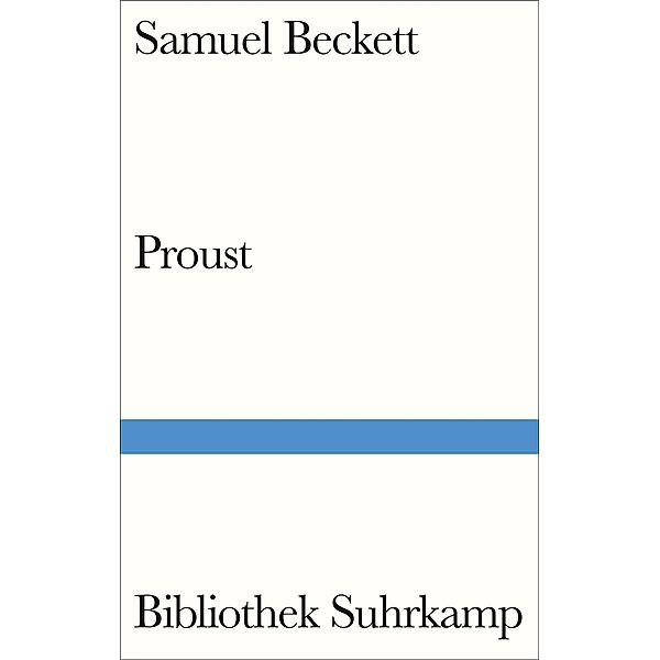 Proust / Bibliothek Suhrkamp Bd.1532, Samuel Beckett