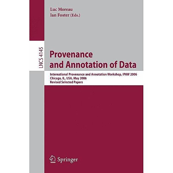 Provenance and Annotation of Data