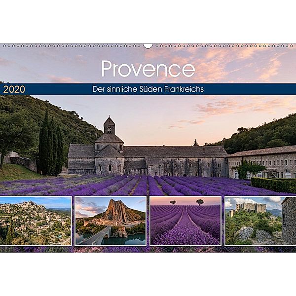 Provence, der sinnliche Süden Frankreichs (Wandkalender 2020 DIN A2 quer), Joana Kruse