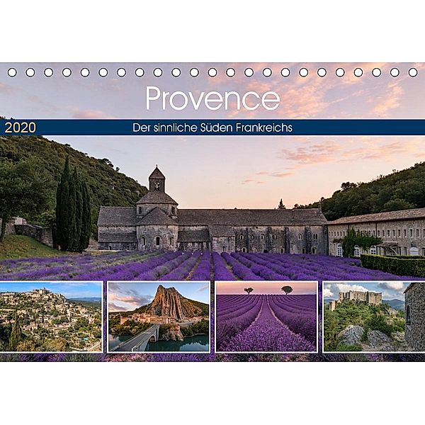 Provence, der sinnliche Süden Frankreichs (Tischkalender 2020 DIN A5 quer), Joana Kruse