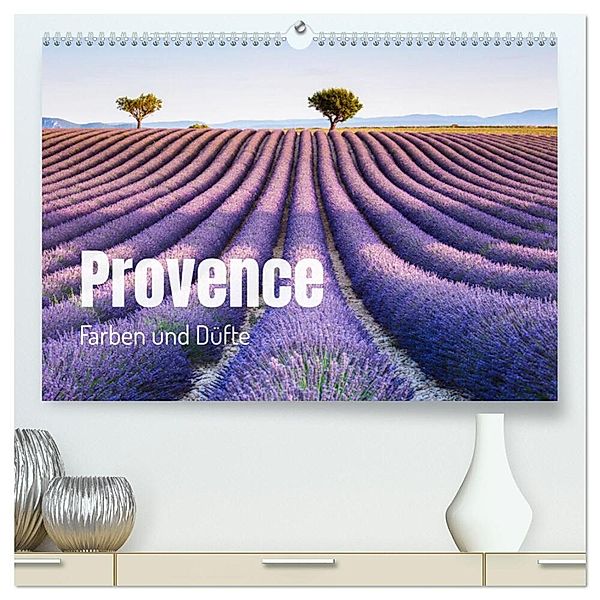 Provence - Farben und Düfte (hochwertiger Premium Wandkalender 2024 DIN A2 quer), Kunstdruck in Hochglanz, Matteo Colombo