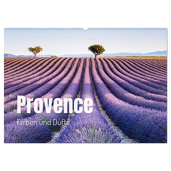 Provence - Farben und Düfte (Wandkalender 2025 DIN A2 quer), CALVENDO Monatskalender, Calvendo, Matteo Colombo
