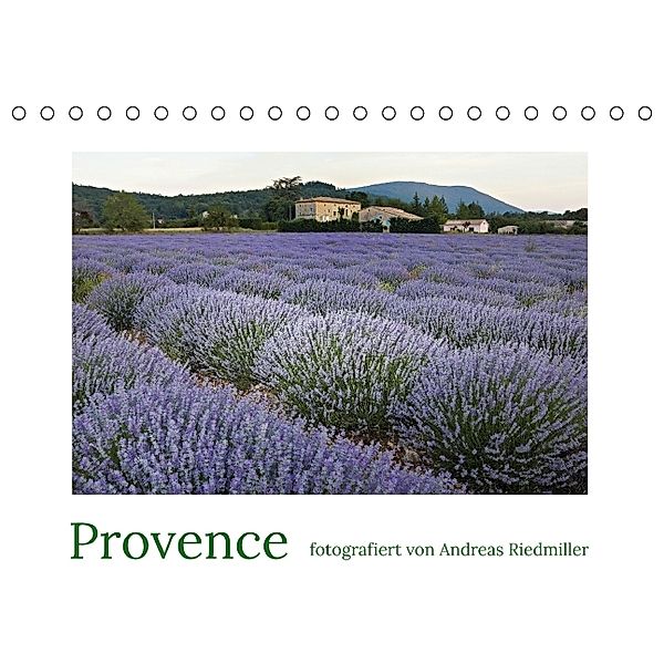 Provence fotografiert von Andreas Riedmiller (Tischkalender 2014 DIN A5 quer), Andreas Riedmiller