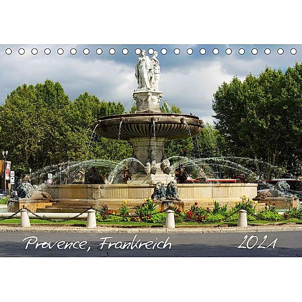 Provence, Frankreich (Tischkalender 2021 DIN A5 quer), ChriSpa