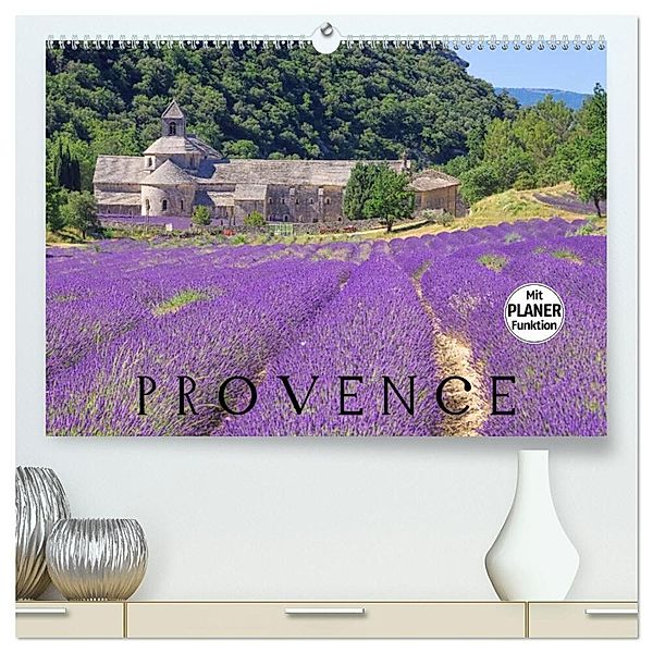 Provence (hochwertiger Premium Wandkalender 2025 DIN A2 quer), Kunstdruck in Hochglanz, Calvendo, LianeM