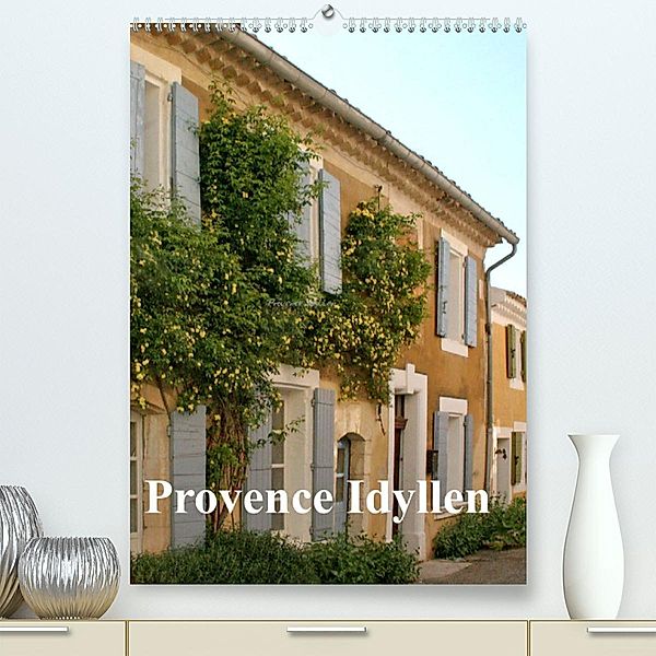 Provence Idyllen (Premium, hochwertiger DIN A2 Wandkalender 2023, Kunstdruck in Hochglanz), N N