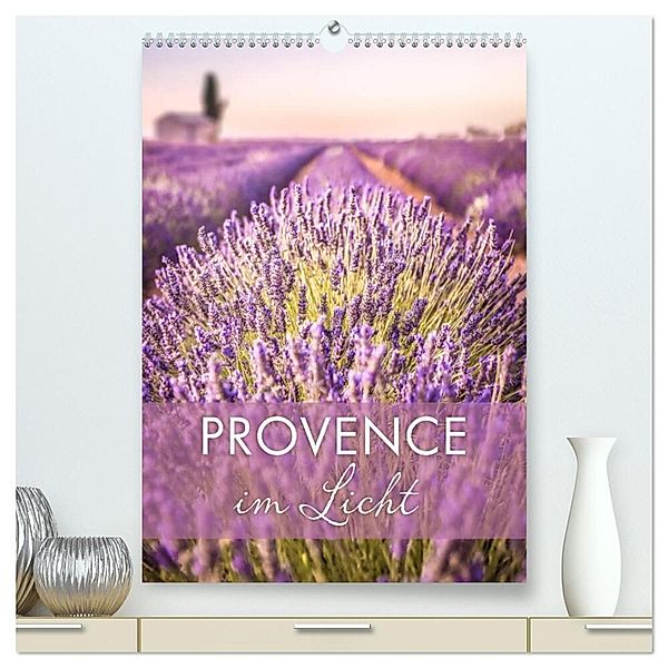 Provence im Licht (hochwertiger Premium Wandkalender 2024 DIN A2 hoch), Kunstdruck in Hochglanz, Christian Müringer