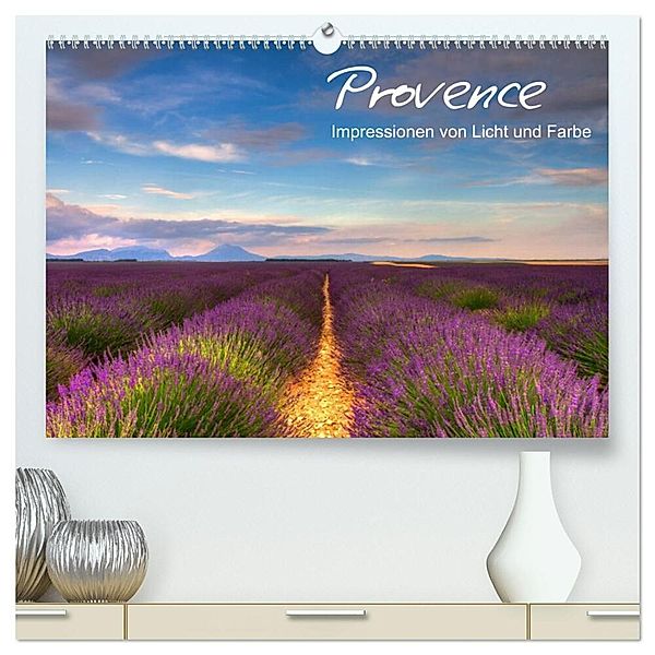 Provence - Impressionen von Licht und Farben (hochwertiger Premium Wandkalender 2024 DIN A2 quer), Kunstdruck in Hochglanz, Juergen Schonnop