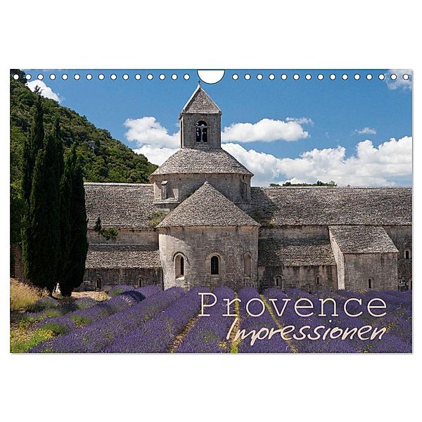 Provence Impressionen (Wandkalender 2024 DIN A4 quer), CALVENDO Monatskalender, Katja ledieS