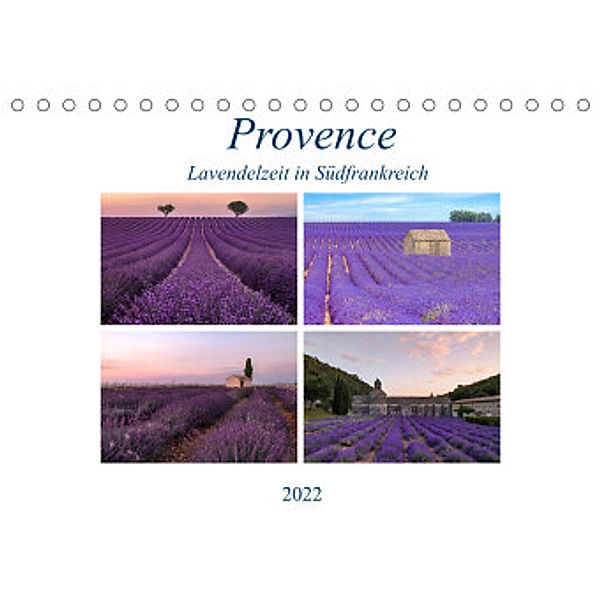 Provence, Lavendelzeit in Südfrankreich (Tischkalender 2022 DIN A5 quer), Joana Kruse
