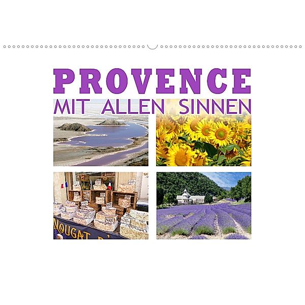 Provence mit allen Sinnen (Wandkalender 2023 DIN A2 quer), Christine B-B Müller
