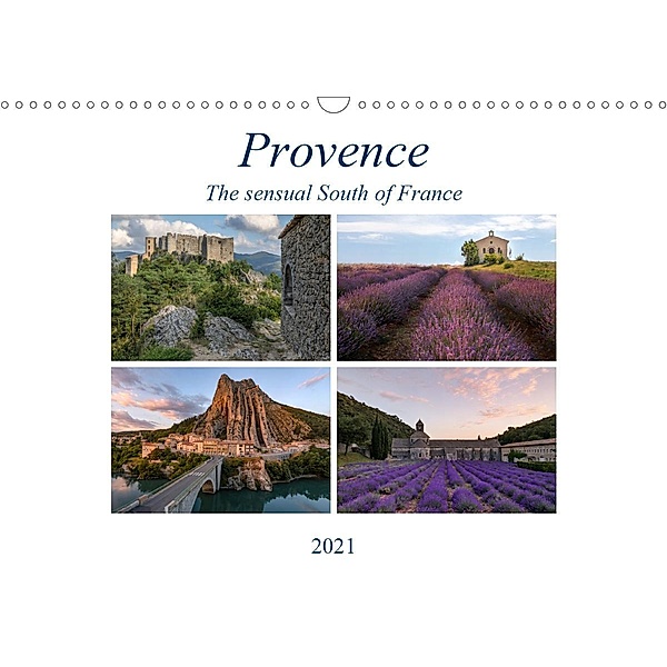 Provence, the sensual South of France (Wall Calendar 2021 DIN A3 Landscape), Joana Kruse
