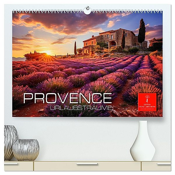 Provence Urlaubsträume (hochwertiger Premium Wandkalender 2024 DIN A2 quer), Kunstdruck in Hochglanz, Calvendo, Peter Roder