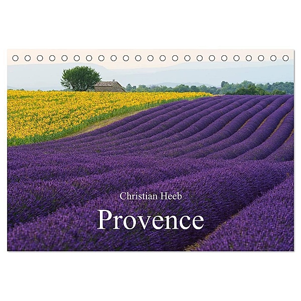 Provence von Christian Heeb (Tischkalender 2024 DIN A5 quer), CALVENDO Monatskalender, Christian Heeb