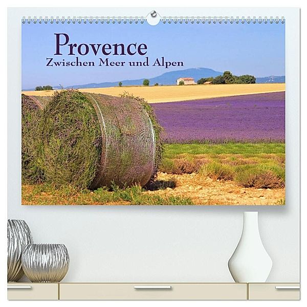 Provence - Zwischen Meer und Alpen (hochwertiger Premium Wandkalender 2024 DIN A2 quer), Kunstdruck in Hochglanz, LianeM