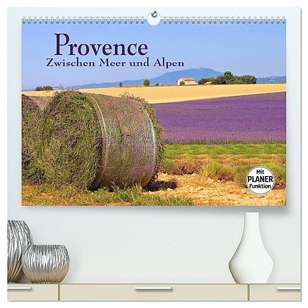 Provence - Zwischen Meer und Alpen (hochwertiger Premium Wandkalender 2024 DIN A2 quer), Kunstdruck in Hochglanz, LianeM
