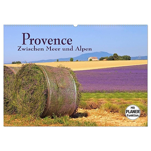 Provence - Zwischen Meer und Alpen (Wandkalender 2024 DIN A2 quer), CALVENDO Monatskalender, LianeM