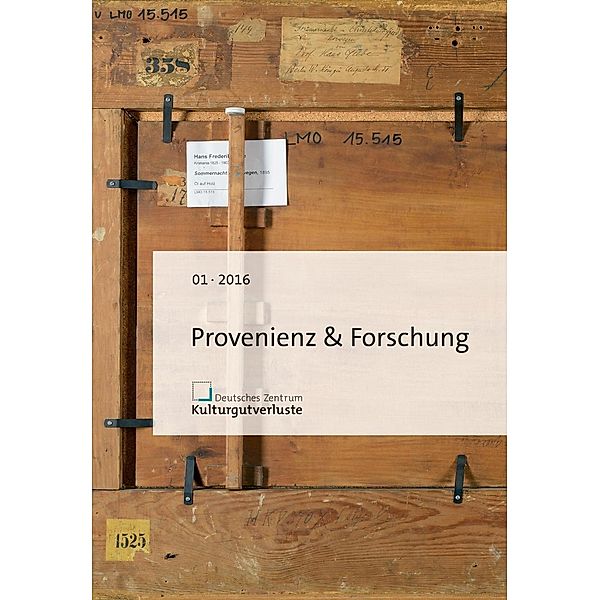 Provenienz & Forschung / Provenienz & Forschung Bd.2016/01
