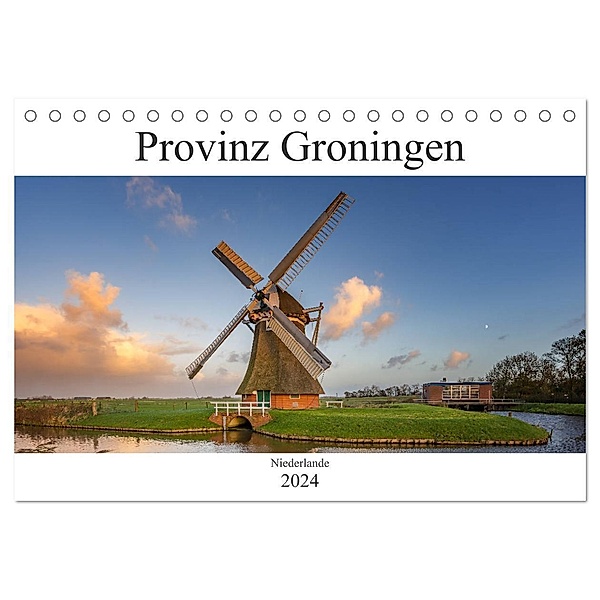 Provinz Groningen (Tischkalender 2024 DIN A5 quer), CALVENDO Monatskalender, Thomas Deter