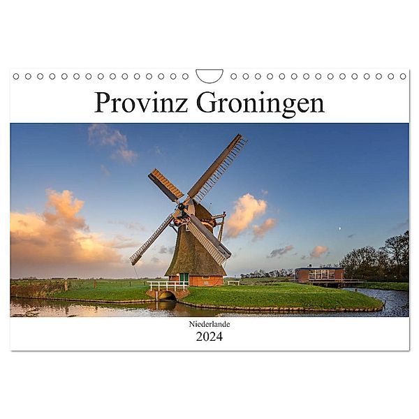 Provinz Groningen (Wandkalender 2024 DIN A4 quer), CALVENDO Monatskalender, Thomas Deter