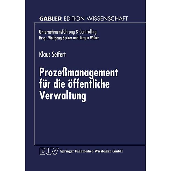 Prozeßmanagement für die öffentliche Verwaltung