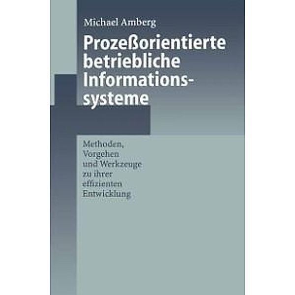 Prozeßorientierte betriebliche Informationssysteme, Michael Amberg