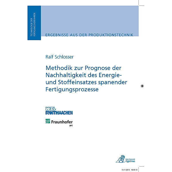 Prozessstabilität als Bewertungskriterium im Entwicklungsprozess von Werkzeugmaschinen, Benedikt Sitte