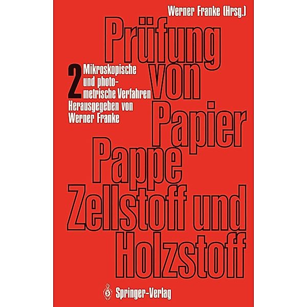 Prüfung von Papier, Pappe, Zellstoff und Holzstoff