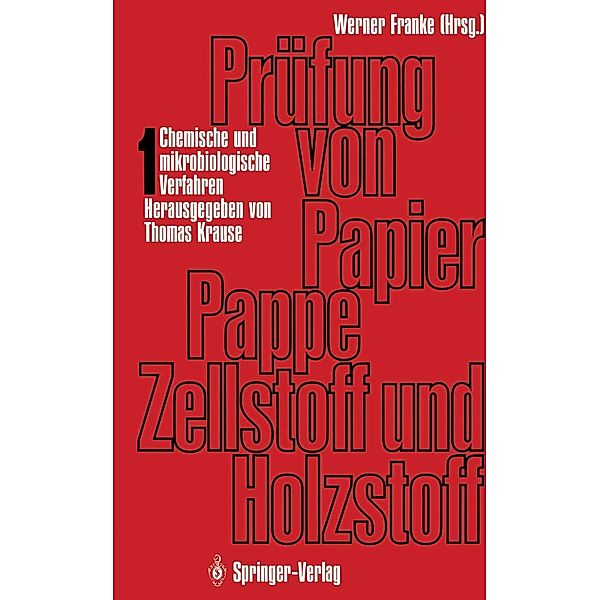 Prüfung von Papier, Pappe, Zellstoff und Holzstoff