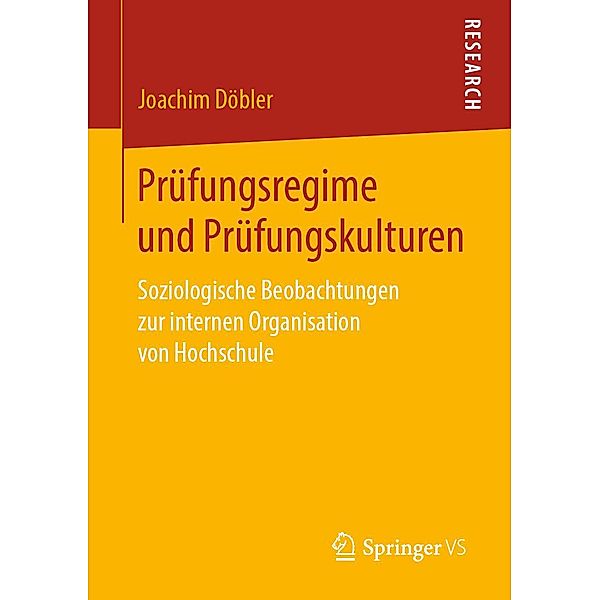 Prüfungsregime und Prüfungskulturen, Joachim Döbler