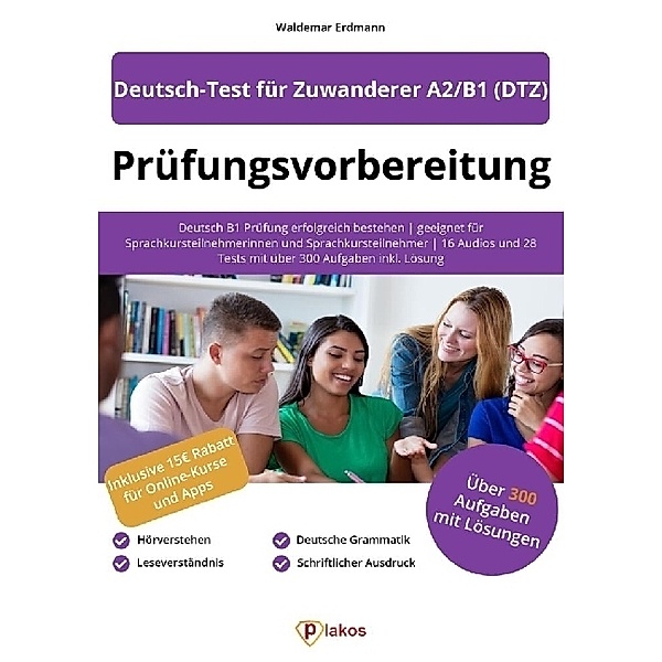 Prüfungsvorbereitung Deutsch-Test für Zuwanderer A2/B1 (DTZ), Waldemar Erdmann