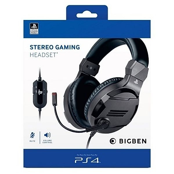 PS4 Stereo-Headset V3 (titan)