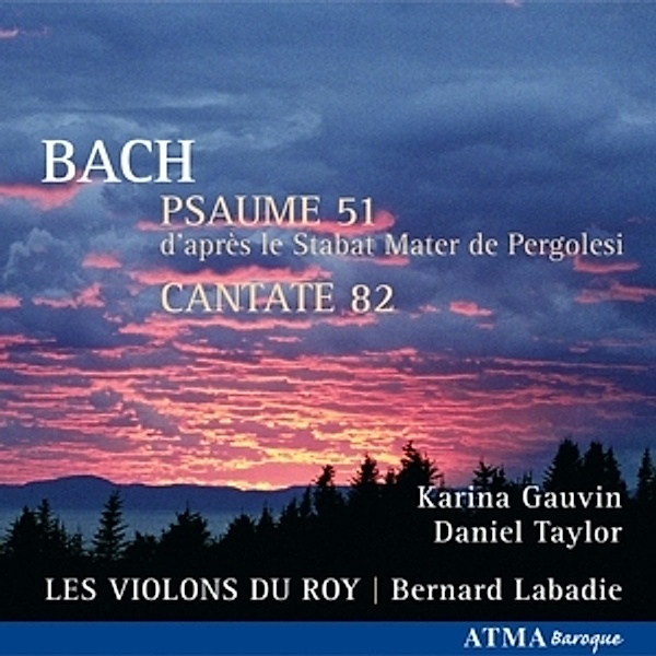 Psalm 51 After The Pergolesi Stabat Mater, Gauvin, Taylor, Labadie, Les Violons Du Roy