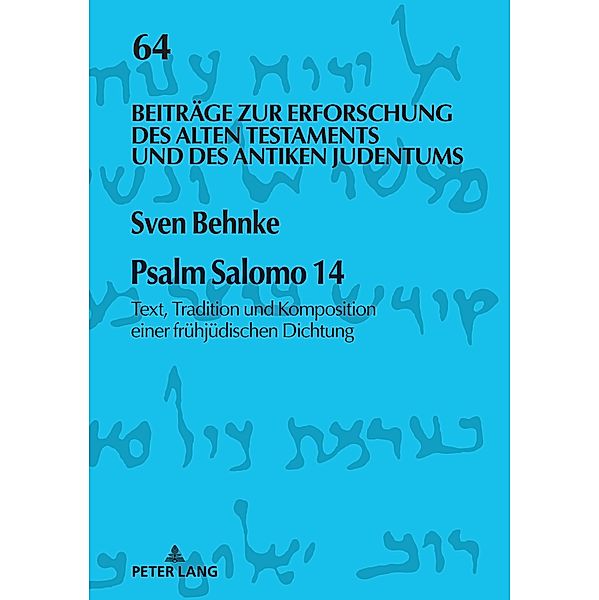Psalm Salomo 14, Behnke Sven Behnke