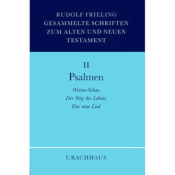 Psalmen, Rudolf Frieling