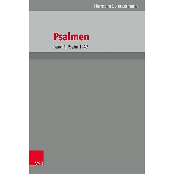 Psalmen / Das Alte Testament Deutsch, Hermann Spieckermann