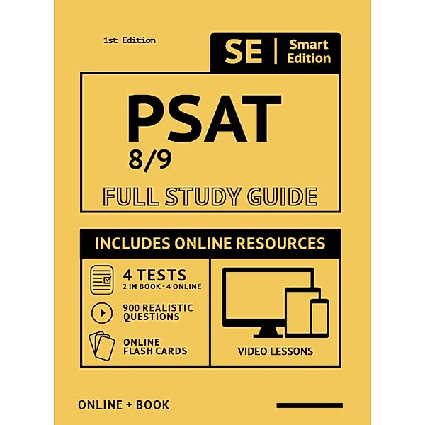 PSAT 8/9 Full Study Guide / Smart Edition Media