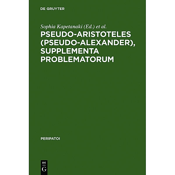 Pseudo-Aristoteles (Pseudo-Alexander) Supplementa Problematorum