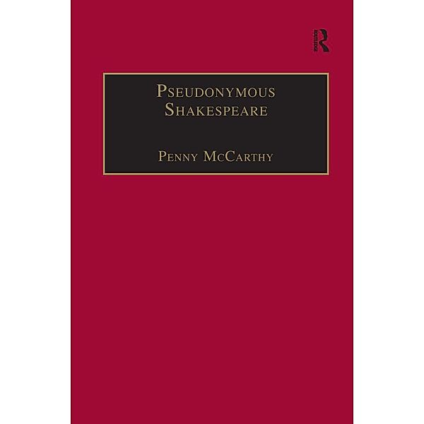 Pseudonymous Shakespeare, Penny McCarthy
