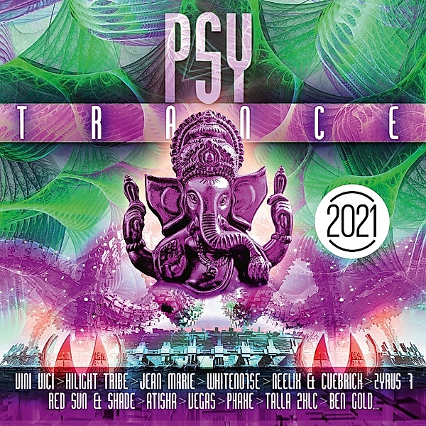 Psy Trance 2021, Diverse Interpreten