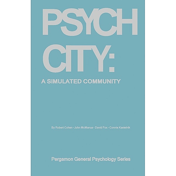 Psych City, Robert I. Cohen, John T McManus, David D. Fox