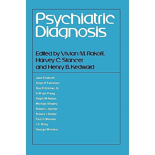 Psychiatric Diagnosis, H. C. Stancer