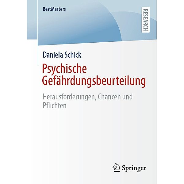 Psychische Gefährdungsbeurteilung / BestMasters, Daniela Schick