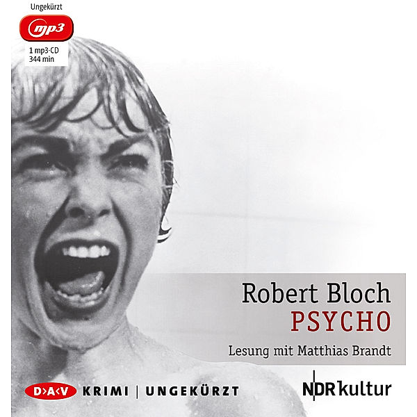 Psycho,1 Audio-CD, 1 MP3, Robert Bloch