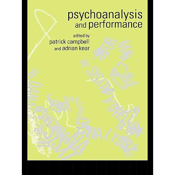 Psychoanalysis and Performance